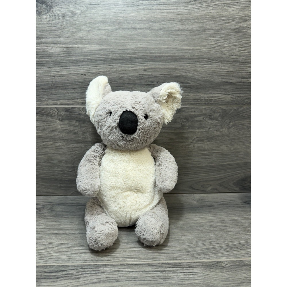 Jellycat Kai Koala Medium 12" Grey White Stuffed Animal Luxury Plush Retired